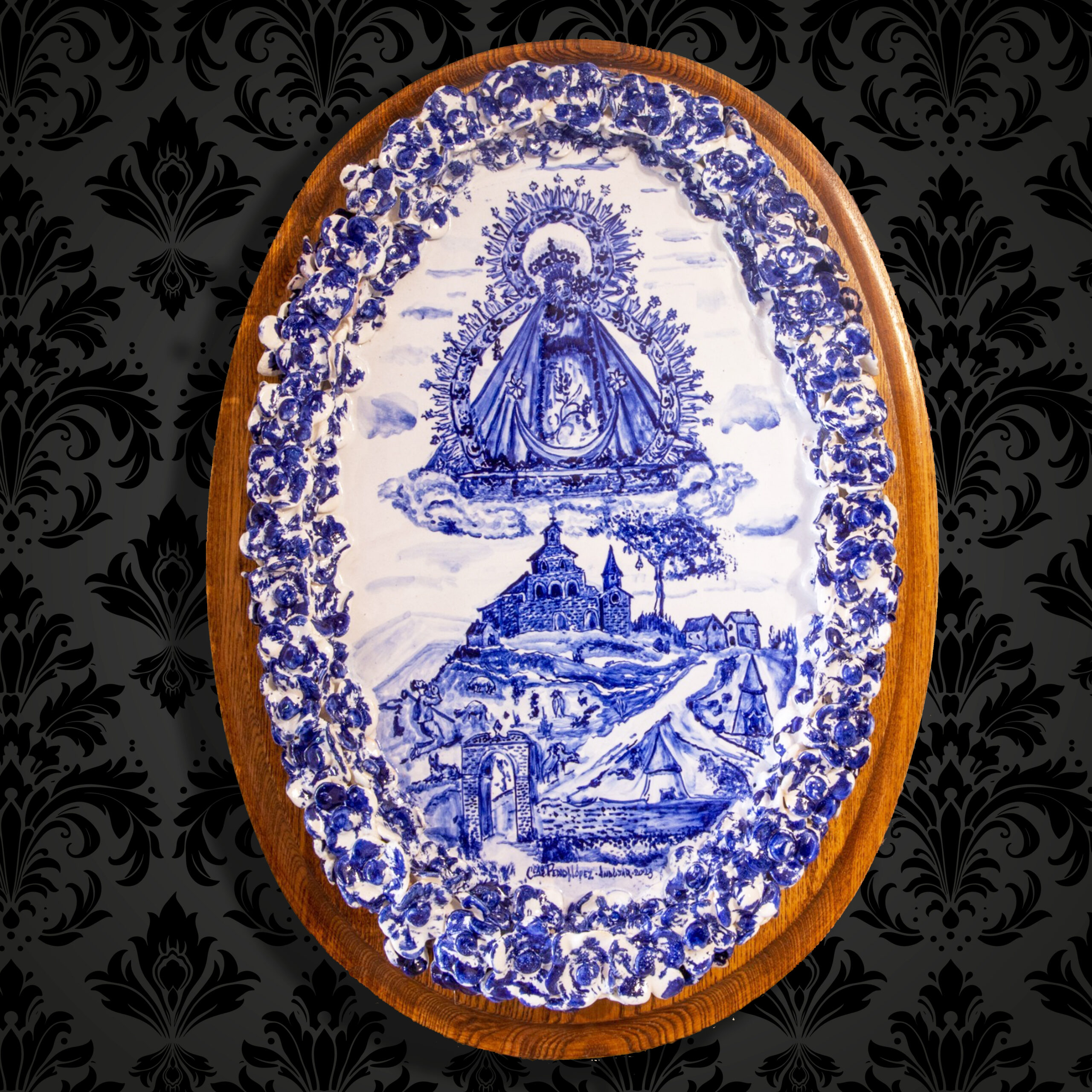 PLACA ARTESANA VIRGEN DE LA CABEZA